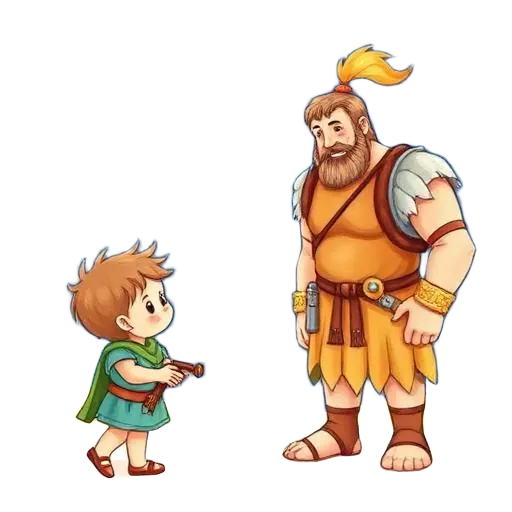 Davi e o Gigante Corajoso